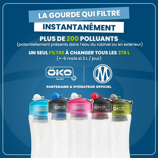 Gourde filtrante ÖKO (filtre inclus)