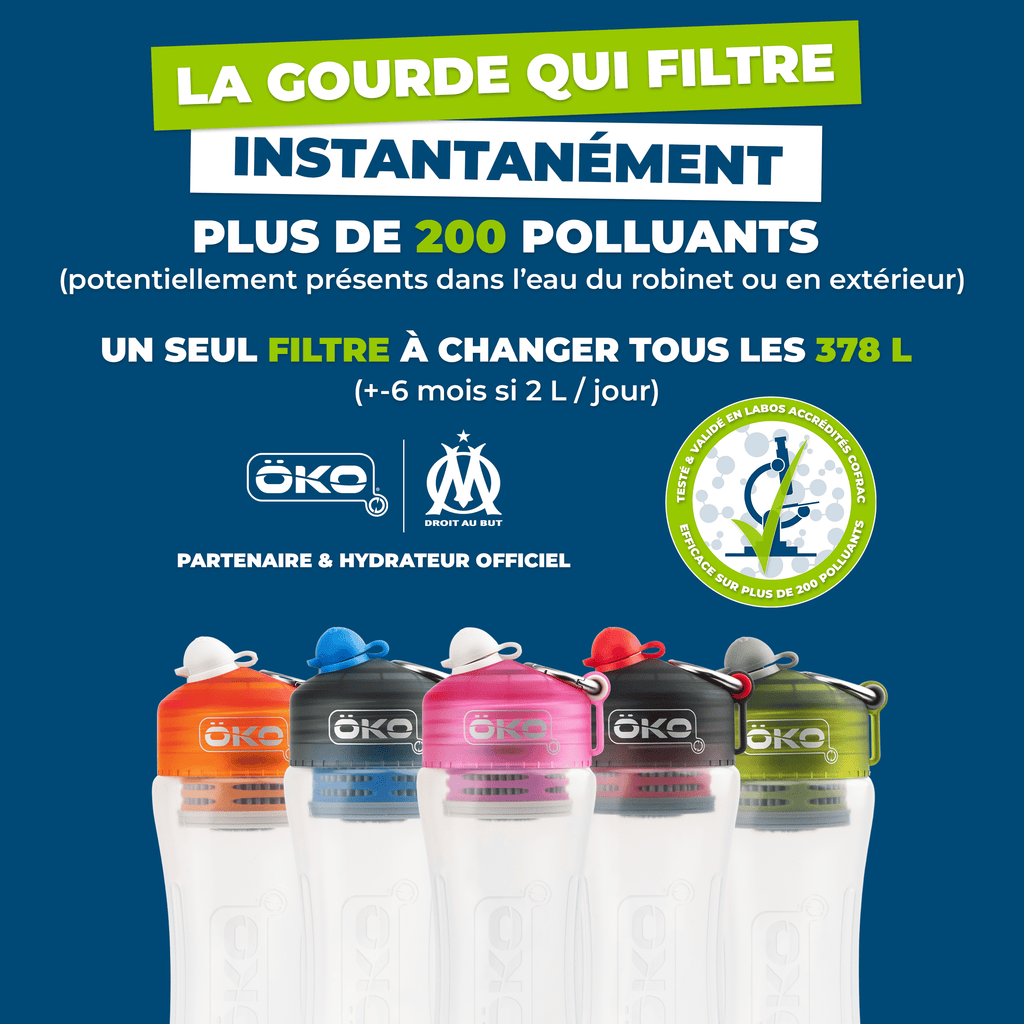 Gourde filtrante ÖKO (filtre inclus)