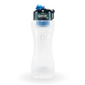 1-Liter-Flasche mit Filter blau